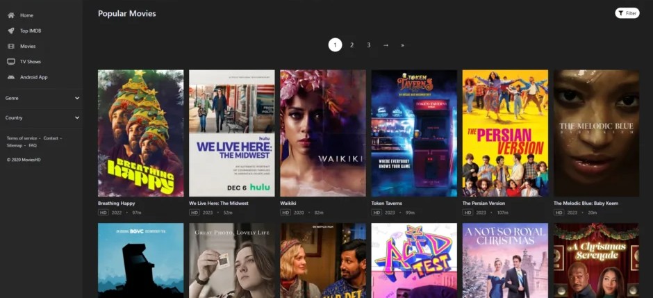 Trending movies and TV shows available on Flaxmovies